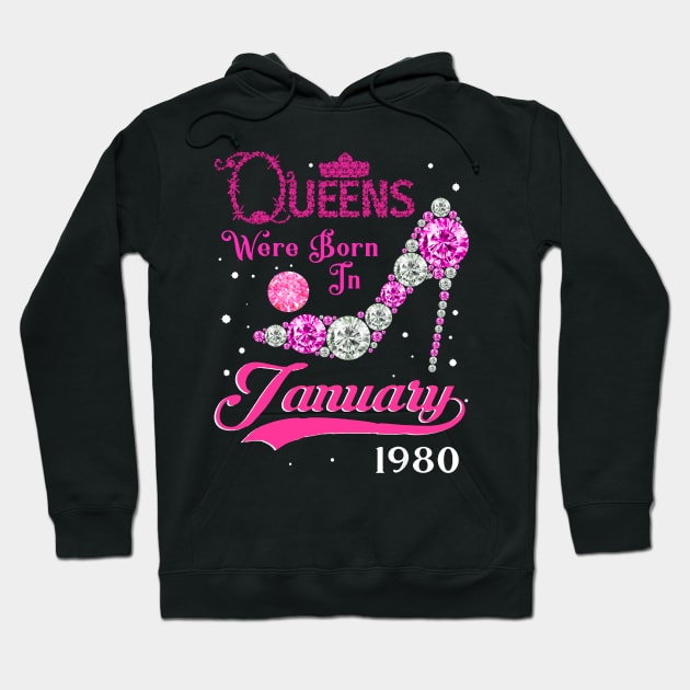 Queens are born in January 1980 Hoodie by Danielsmfbb